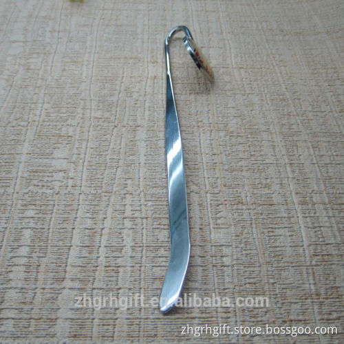 Silver Logo Print Bookmark Manufacturing Order Bookmark